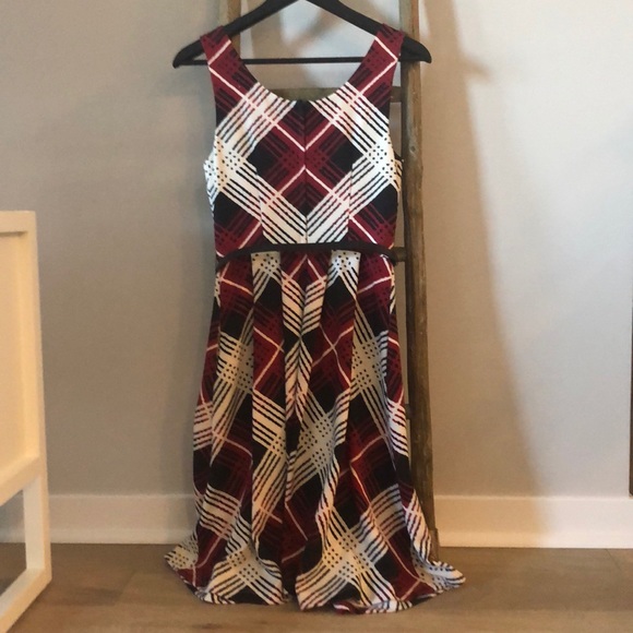 ModCloth Plaid Dress - Picture 3 of 6